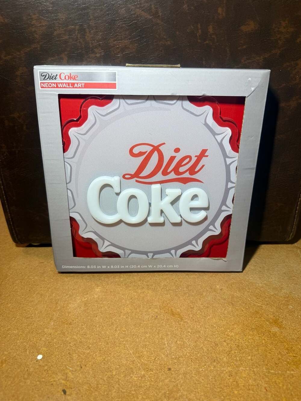 Diet Coke Neon Wall Art 8.03 x 8.03 in